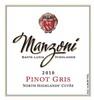 2010 North Highlands' Cuve'e Pinot Gris